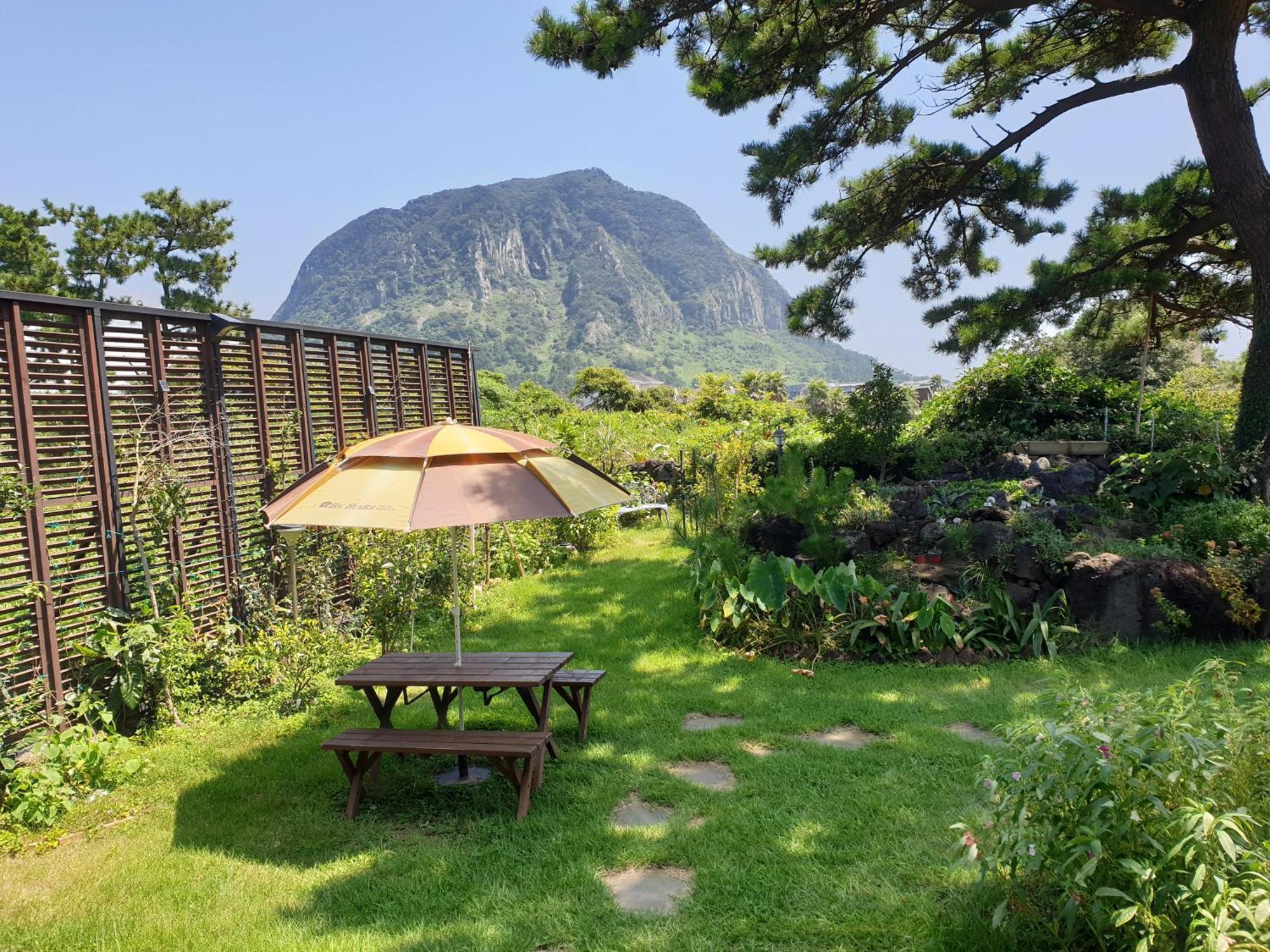 Wind Jeju Cafe & Pension Сеогвипо Екстериор снимка
